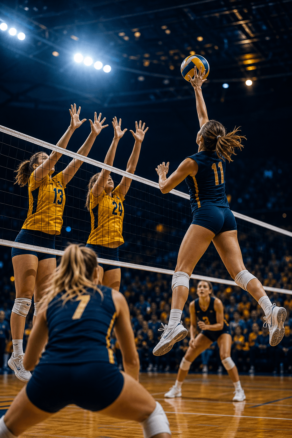 VolleyHeroes live match highlight from Instagram